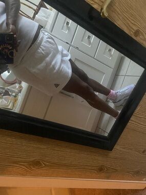 Reebok Black Athletic Shorts with Subtle Logo